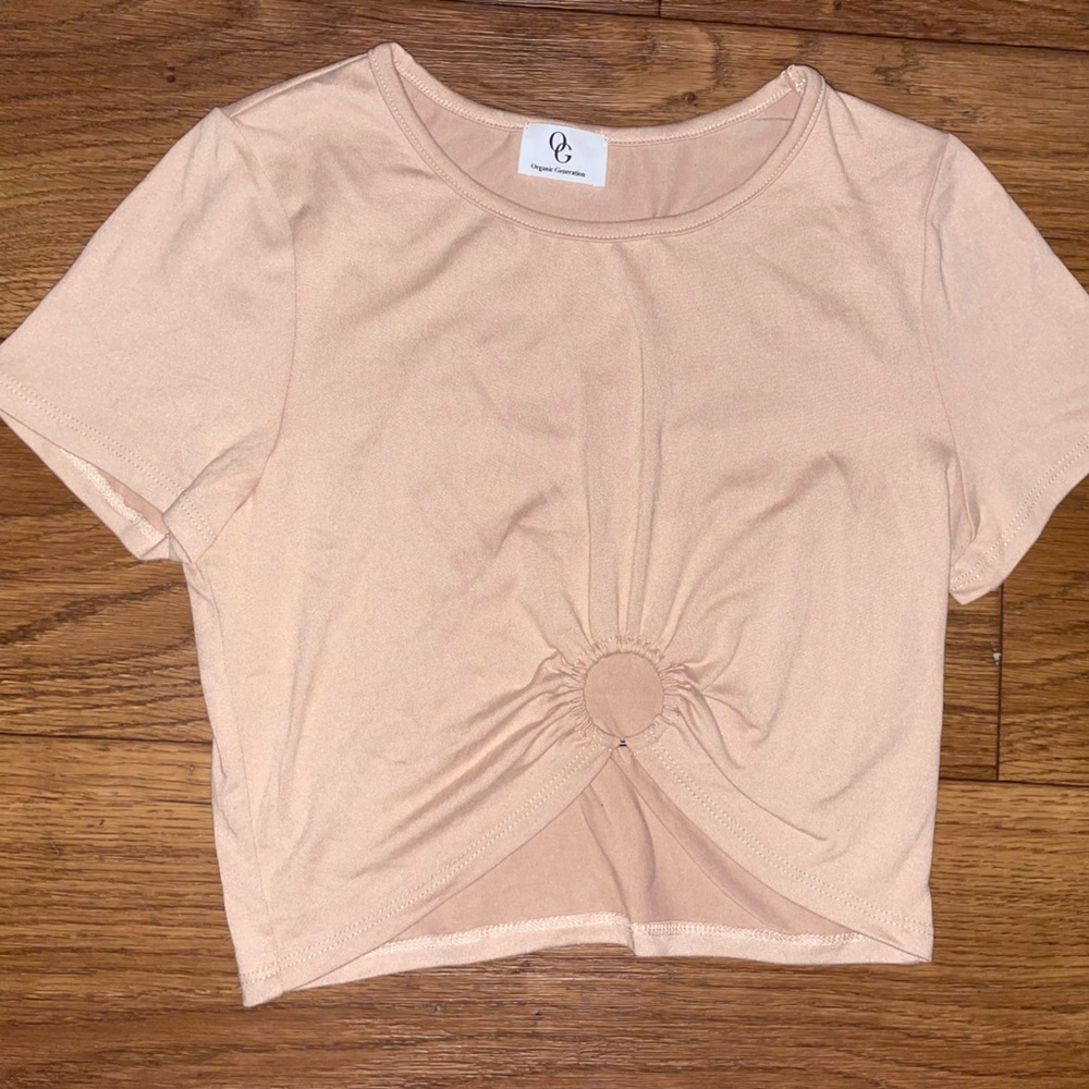 Blush Crop Top